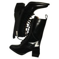 Chloé Lace-up shoes Leather in Black