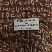 Philosophy Di Alberta Ferretti Spitzentop dans Multicolor