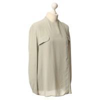 Armani Silk blouse in light gray