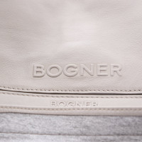 Bogner Handtasche aus Leder in Grau