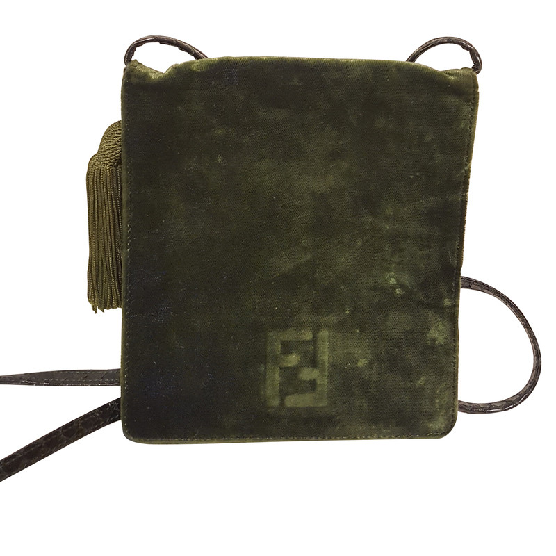 Fendi Vintage groene zak