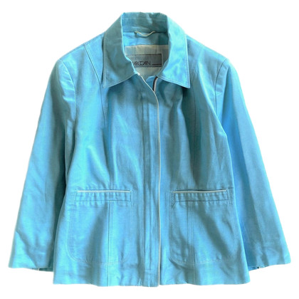 Marc Cain Blazer Cotton in Turquoise