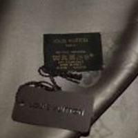 Louis Vuitton Sjaal Zijde in Kaki