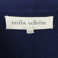 Mila Schön Concept Anzug aus Wolle in Blau