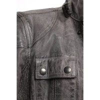 Belstaff Jacket/Coat Leather in Grey
