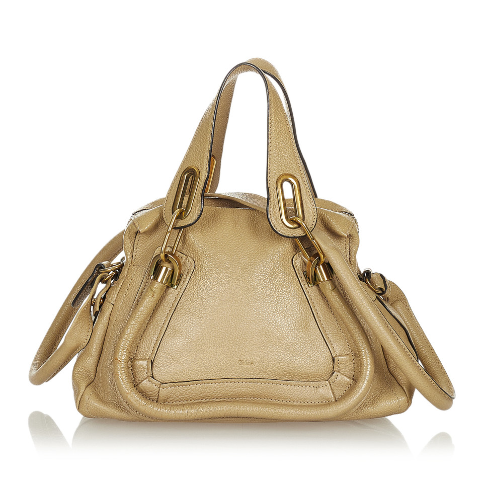 Chloé Paraty Bag en Cuir en Beige