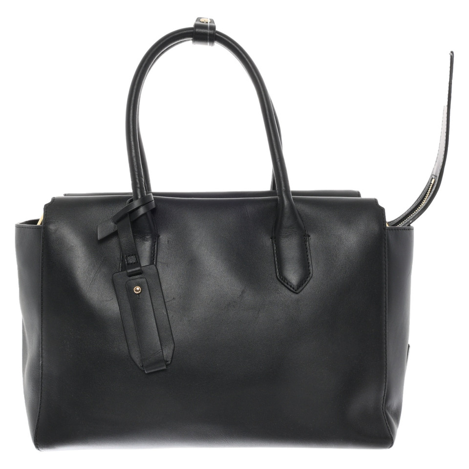 J. Crew Handbag Leather in Black