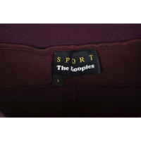 The Kooples Broeken Viscose in Bordeaux