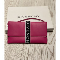 Givenchy Clutch en Cuir en Fuchsia