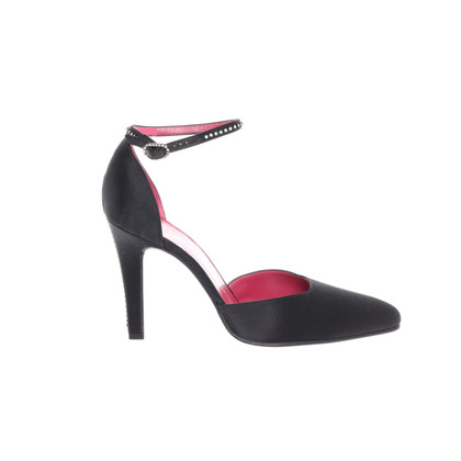 Emanuel Ungaro Pumps/Peeptoes Leer in Zwart