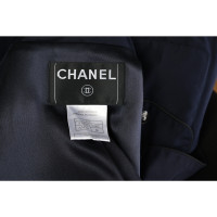 Chanel Blazer aus Seide in Blau