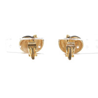 Kenneth Jay Lane Earclips in snail shell look