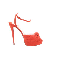 Christian Louboutin Sandals Leather in Red