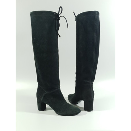 Casadei Boots Suede in Black