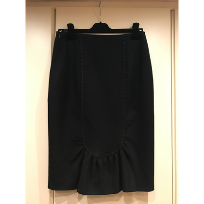 Valentino Garavani Skirt Wool in Black
