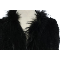 Oakwood Vest Fur in Black