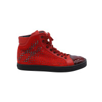 Hogan Sneakers aus Leder in Rot