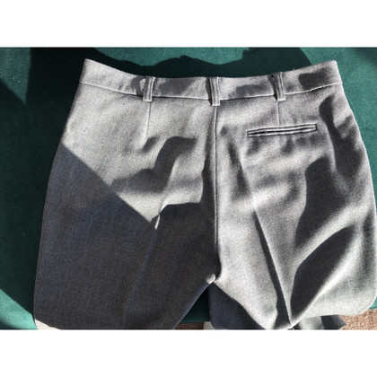 Stefanel Trousers Wool in Grey