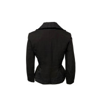 Rochas Jacket/Coat Linen in Black
