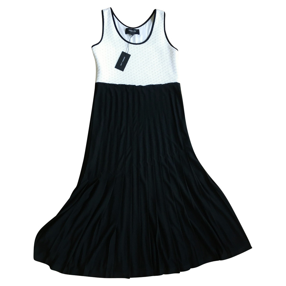Derek Lam Long dress in black / white