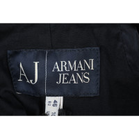 Armani Jeans Jas/Mantel Katoen in Blauw