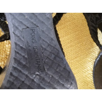 Pons Quintana Sandals Leather in Black