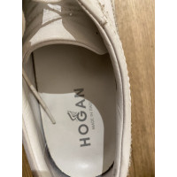 Hogan Lace-up shoes Leather in White