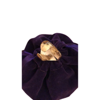 Mugler Ring aus Silber in Violett