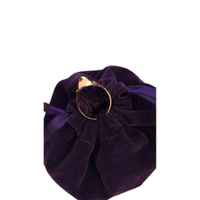 Mugler Ring aus Silber in Violett
