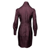 Dsquared2 Kleid aus Seide in Violett