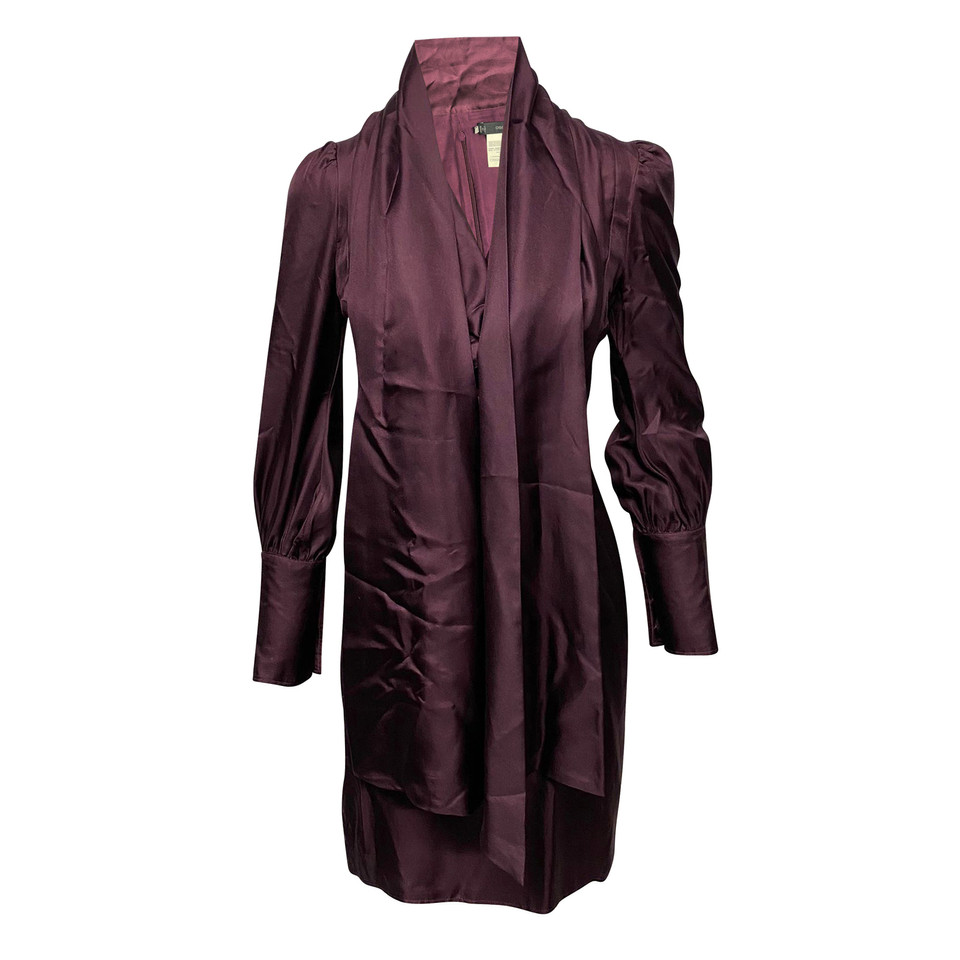 Dsquared2 Robe en Soie en Violet