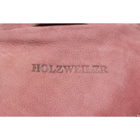 Holzweiler Jacke/Mantel aus Leder in Rosa / Pink