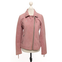 Holzweiler Jacke/Mantel aus Leder in Rosa / Pink