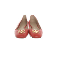 Tory Burch Slippers/Ballerinas Leather in Red