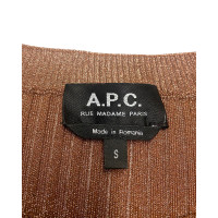 A.P.C. Blazer Viscose in Brown