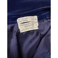 Emanuel Ungaro Paio di Pantaloni in Cotone in Blu