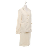 Jil Sander Suit Linen in Cream