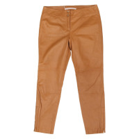Dorothee Schumacher Trousers Leather in Ochre