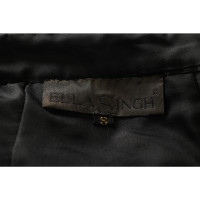Ella Singh Jupe en Soie en Noir