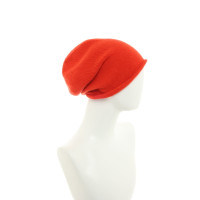 Cos Hut/Mütze aus Kaschmir in Rot