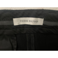 Pierre Balmain Trousers Wool in Grey