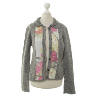 Marc Cain Cardigan avec détail motif fleurs