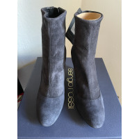 Sergio Rossi Boots Suede in Grey