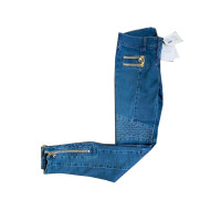 Balmain Jeans en Coton en Bleu