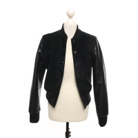 R 13 Jacket/Coat Leather in Black
