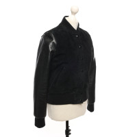 R 13 Jacket/Coat Leather in Black