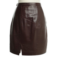 Other Designer High-waist leather skirt