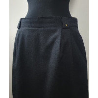 Aigner Skirt Wool in Grey