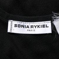 Sonia Rykiel Kleid aus Baumwolle in Schwarz