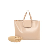 Abro Handbag Leather in Nude